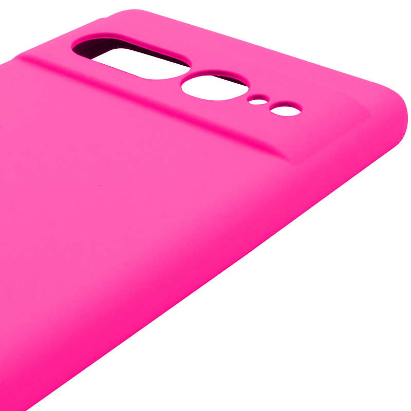 Чехол Silicone Cover Lakshmi Full Camera (AAA) для Google Pixel 7 Pro, Розовый / Barbie pink 3, Силикон, купить оптом с доставкой