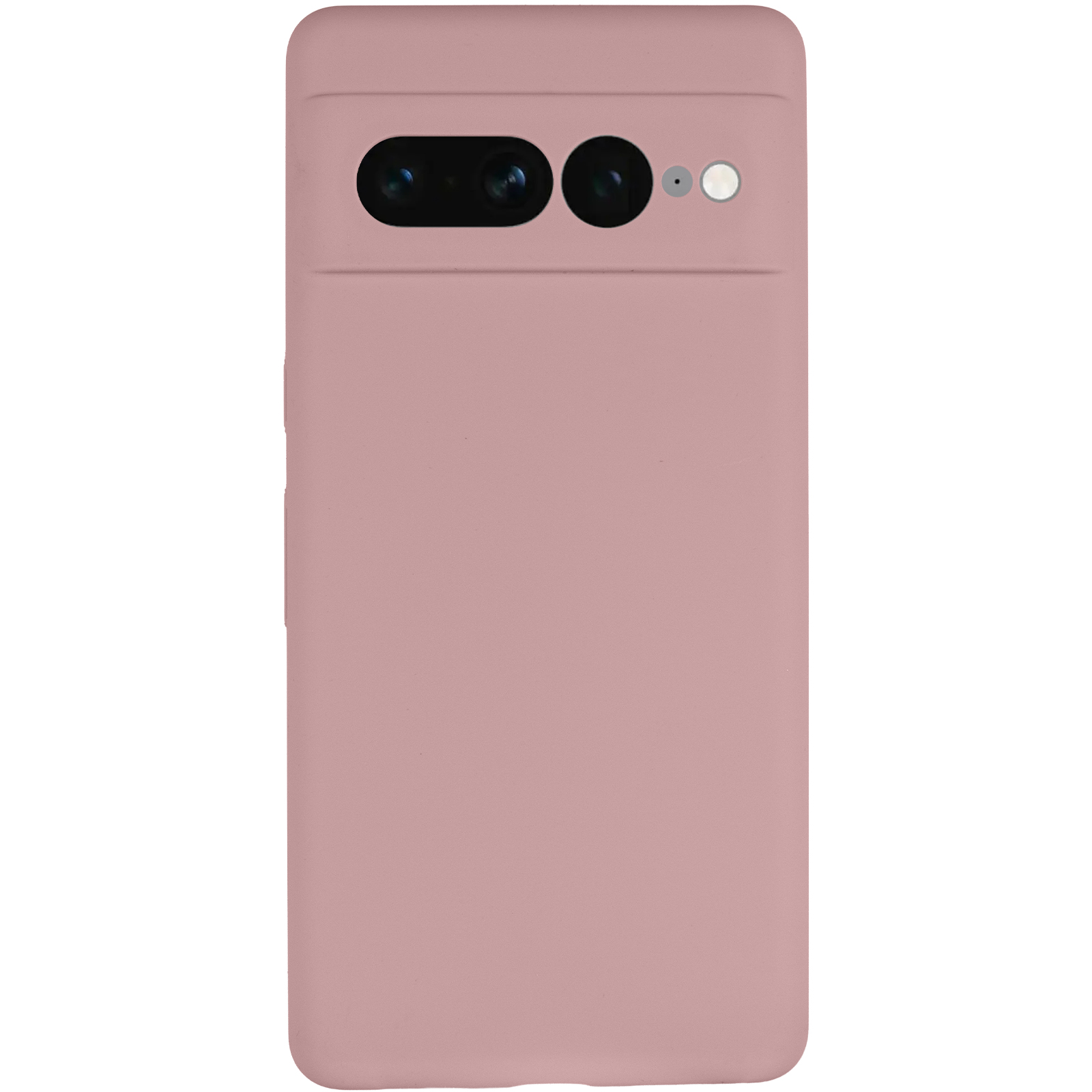 Чехол Silicone Cover Lakshmi Full Camera (AAA) для Google Pixel 7 Pro, Розовый / Pink Sand 1, Силикон, купить оптом с доставкой