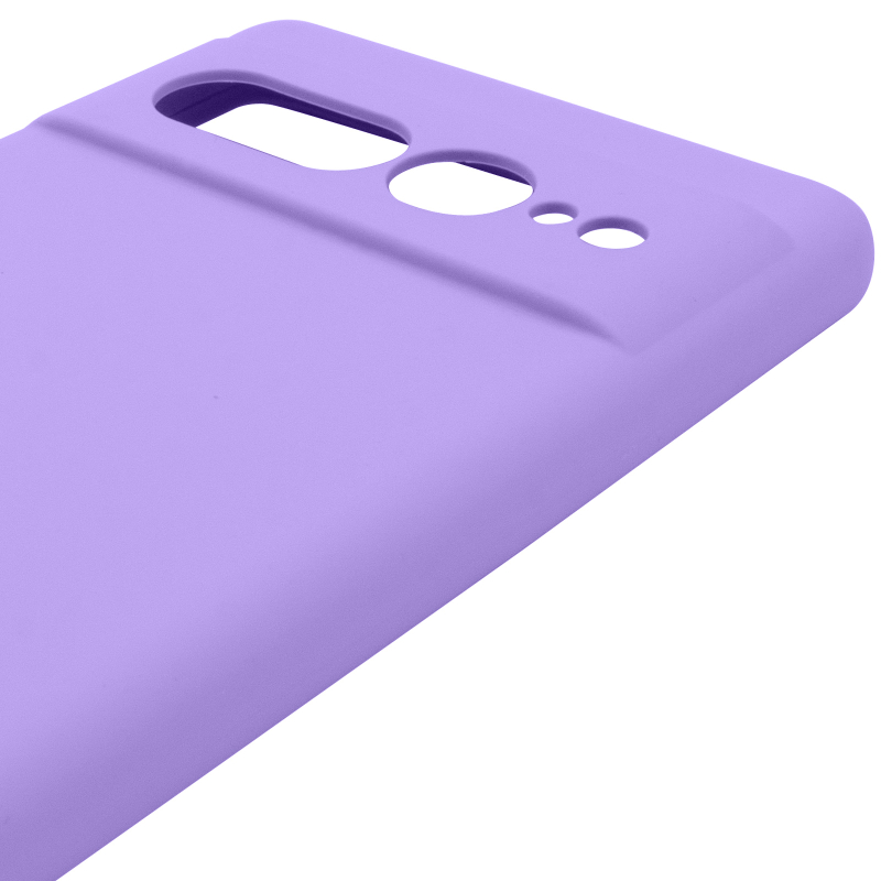 Чехол Silicone Cover Lakshmi Full Camera (AAA) для Google Pixel 7 Pro | Микрофибра на картинке №4