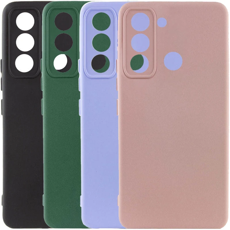 Чехол Silicone Cover Lakshmi Full Camera (AAA) для TECNO Pop 5 LTE, Силикон, купить оптом с доставкой