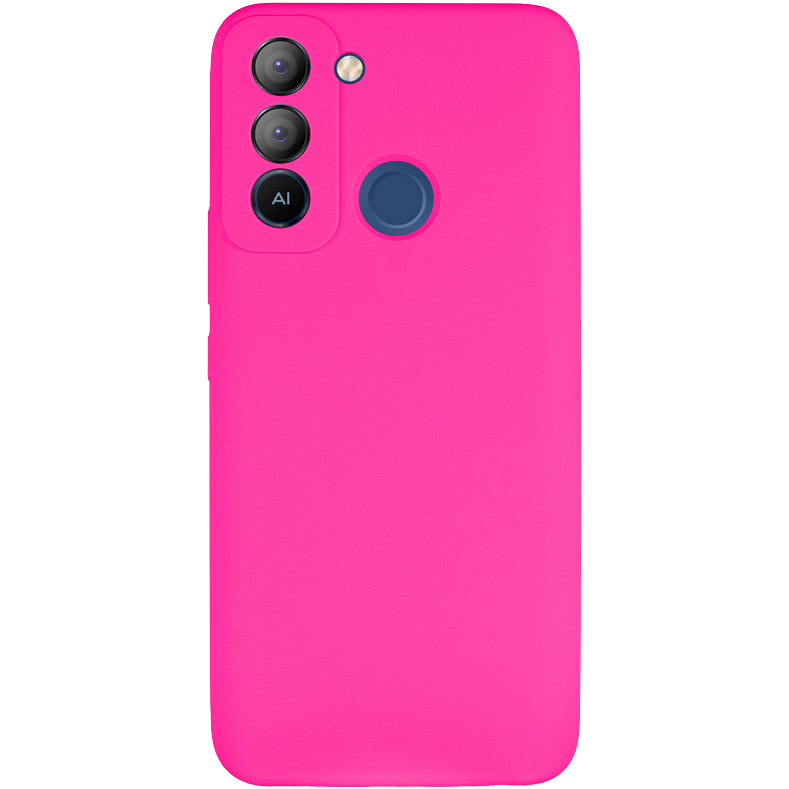 Чохол Silicone Cover Lakshmi Full Camera (AAA) для TECNO Pop 5 LTE, Рожевий / Barbie pink 1, Силікон, купити оптом з доставкою