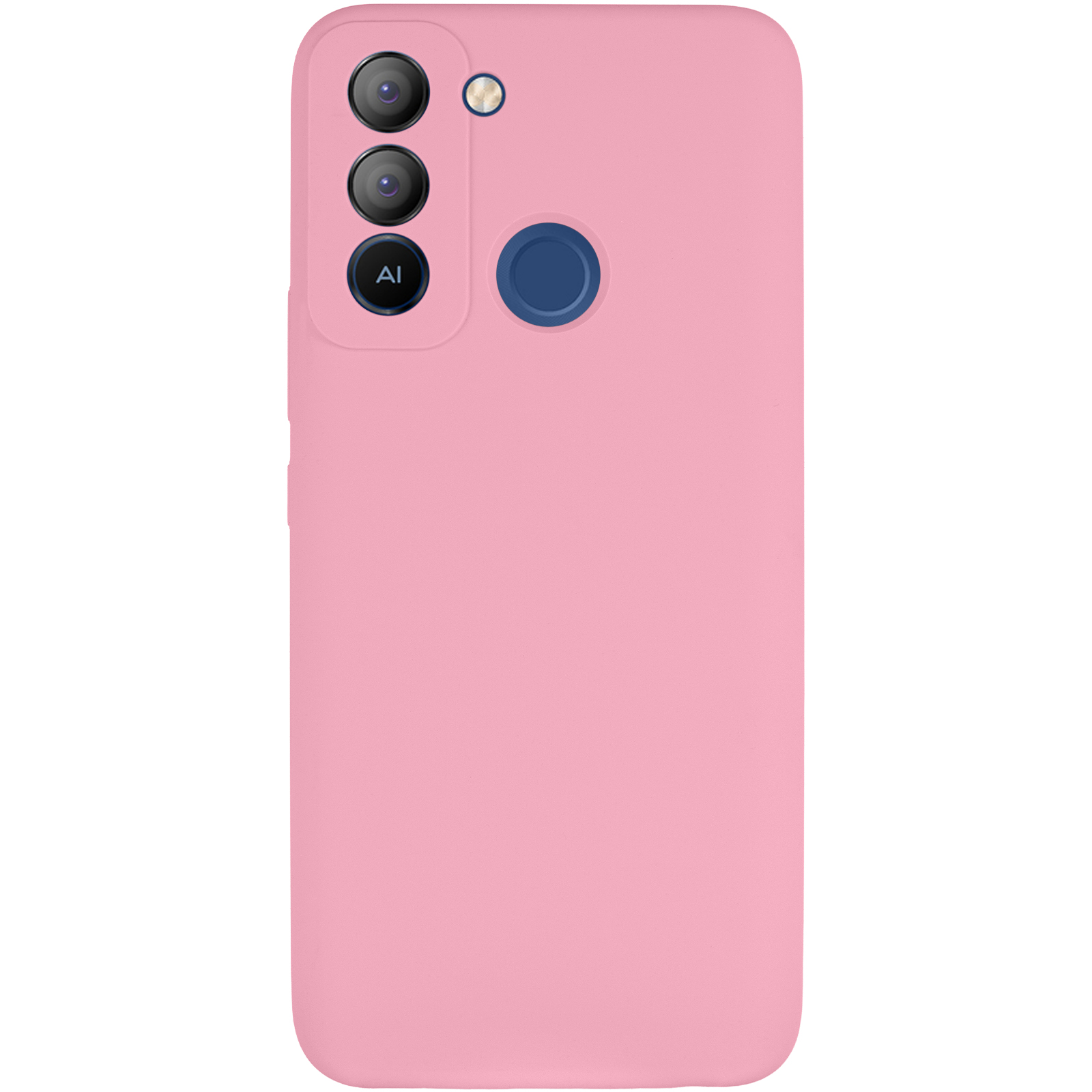 Чохол Silicone Cover Lakshmi Full Camera (AAA) для TECNO Pop 5 LTE, Рожевий / Light pink 1, Силікон, купити оптом з доставкою
