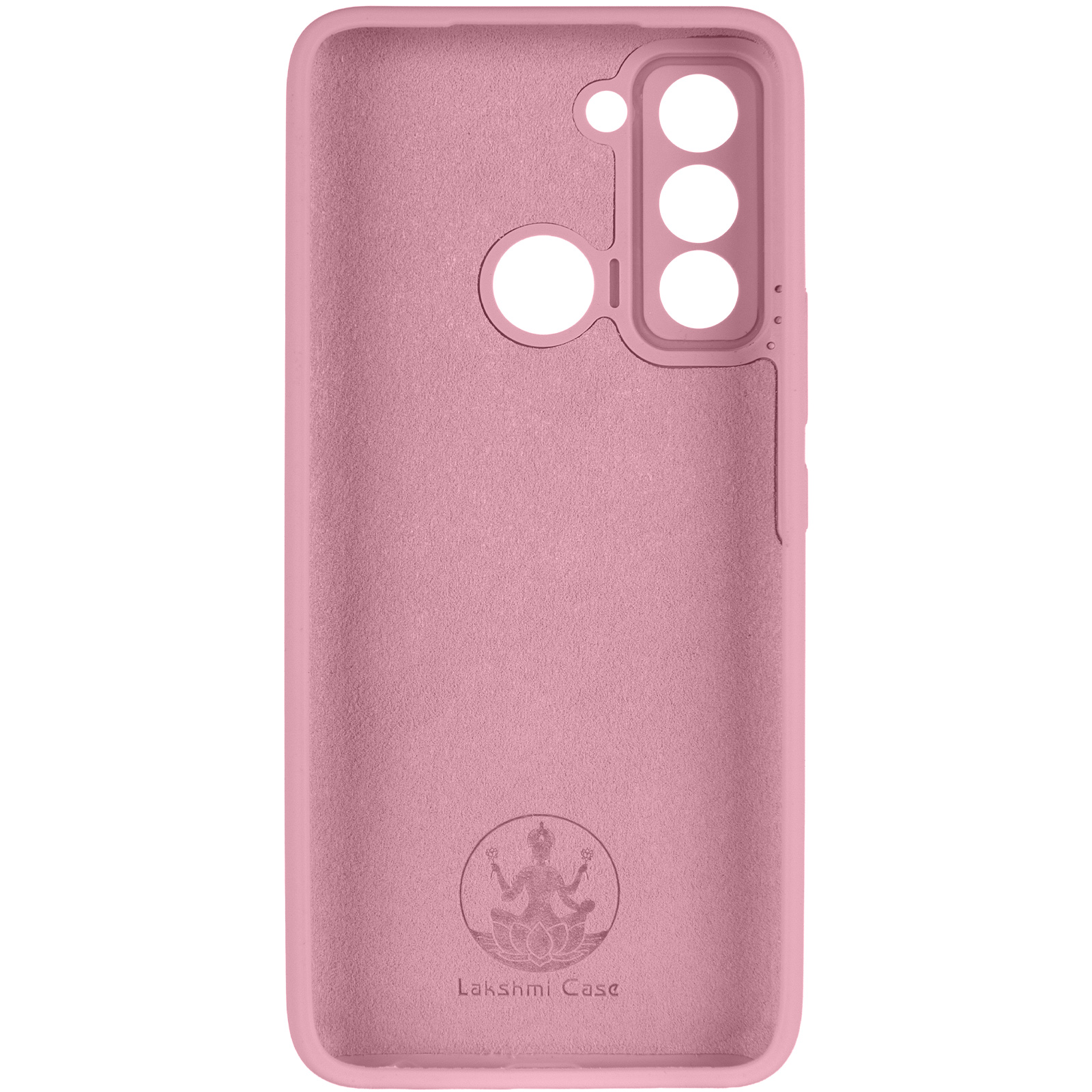 Чохол Silicone Cover Lakshmi Full Camera (AAA) для TECNO Pop 5 LTE, Рожевий / Light pink 2, Силікон, купити оптом з доставкою