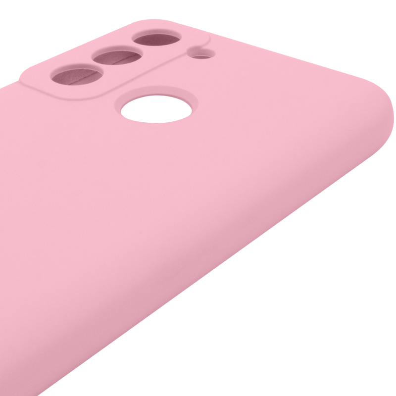 Чохол Silicone Cover Lakshmi Full Camera (AAA) для TECNO Pop 5 LTE, Рожевий / Light pink 3, Силікон, купити оптом з доставкою