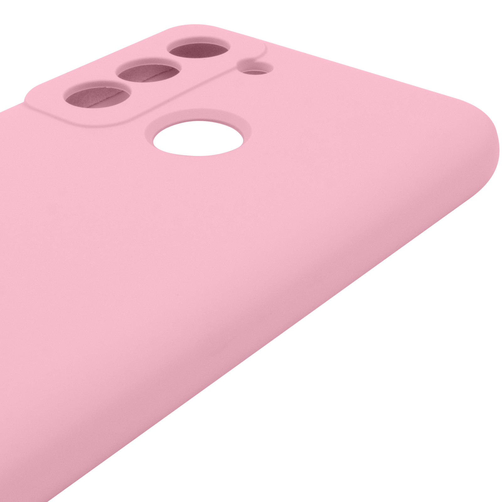 Чохол Silicone Cover Lakshmi Full Camera (AAA) для TECNO Pop 5 LTE, Рожевий / Light pink 3, Силікон, купити оптом з доставкою