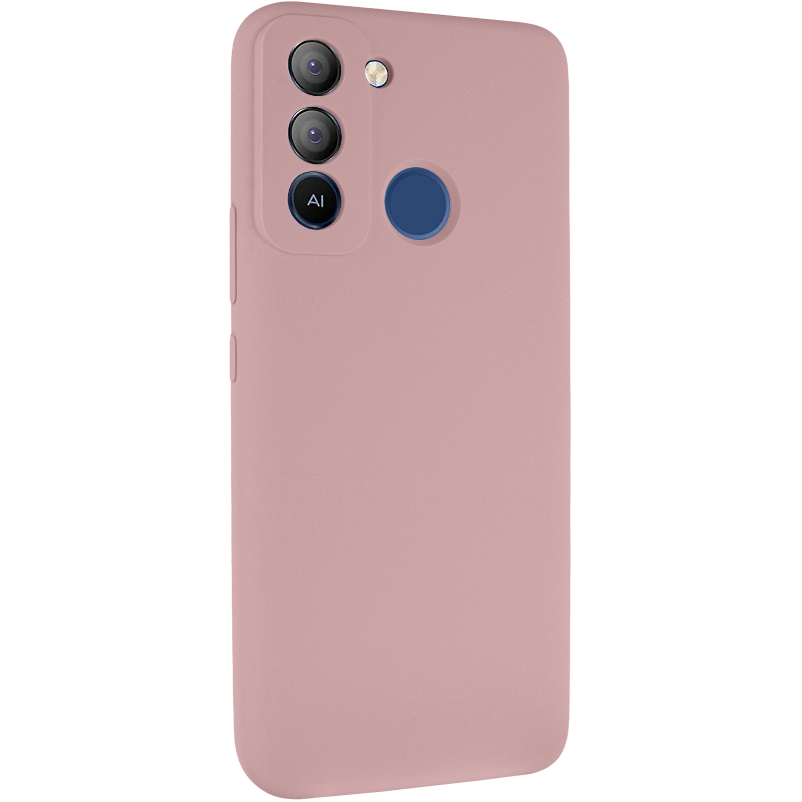Чохол Silicone Cover Lakshmi Full Camera (AAA) для TECNO Pop 5 LTE, Рожевий / Pink Sand, Силікон, купити оптом з доставкою