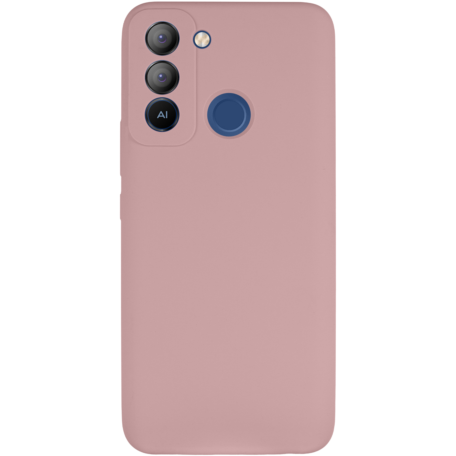 Чохол Silicone Cover Lakshmi Full Camera (AAA) для TECNO Pop 5 LTE, Рожевий / Pink Sand 1, Силікон, купити оптом з доставкою