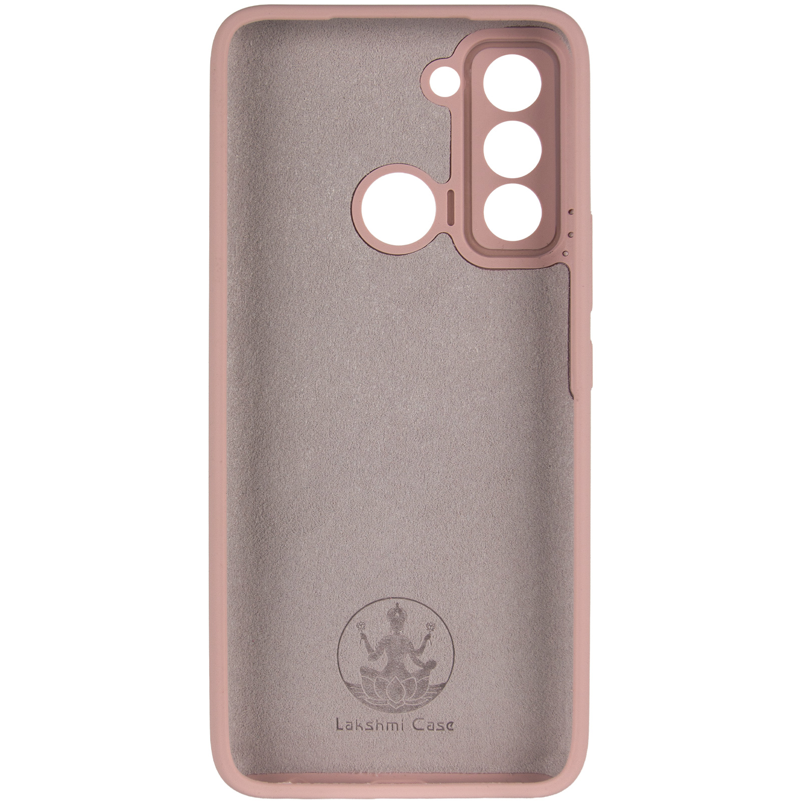 Чохол Silicone Cover Lakshmi Full Camera (AAA) для TECNO Pop 5 LTE, Рожевий / Pink Sand 2, Силікон, купити оптом з доставкою