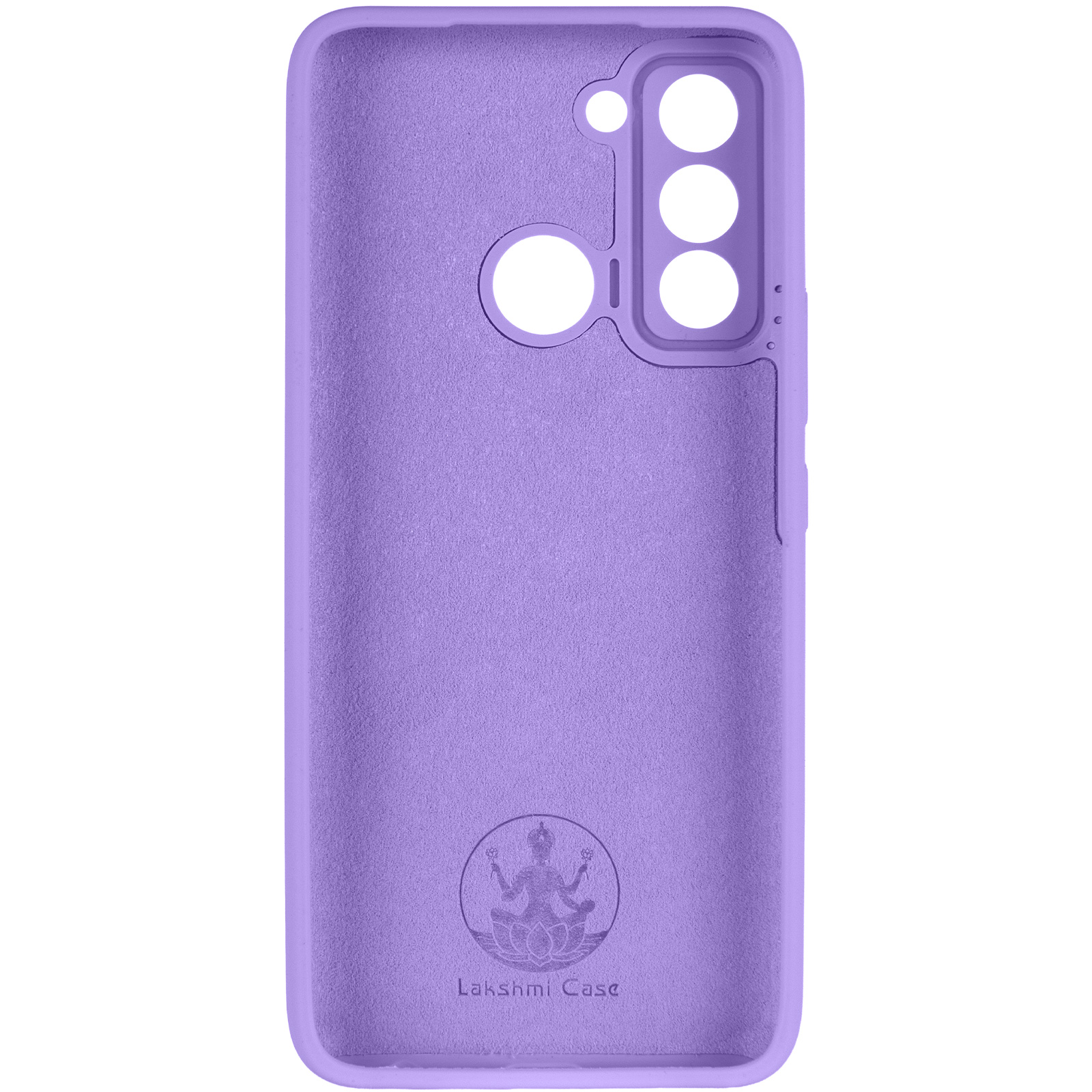 Чохол Silicone Cover Lakshmi Full Camera (AAA) для TECNO Pop 5 LTE, Бузковий / Dasheen 2, Силікон, купити оптом з доставкою
