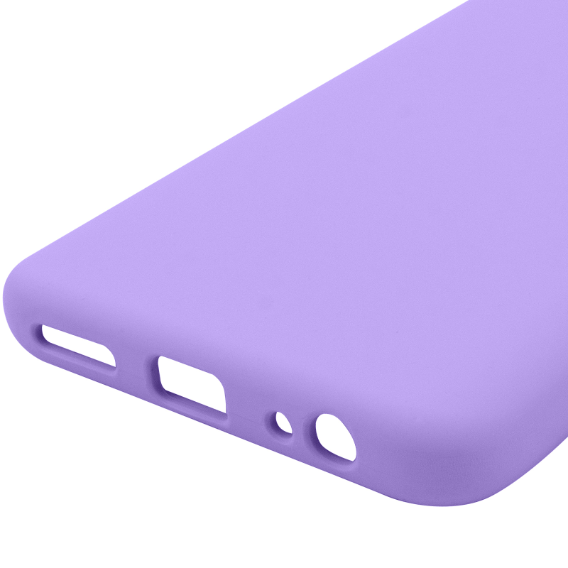 Чохол Silicone Cover Lakshmi Full Camera (AAA) для TECNO Pop 5 LTE, Бузковий / Dasheen 4, Силікон, купити оптом з доставкою