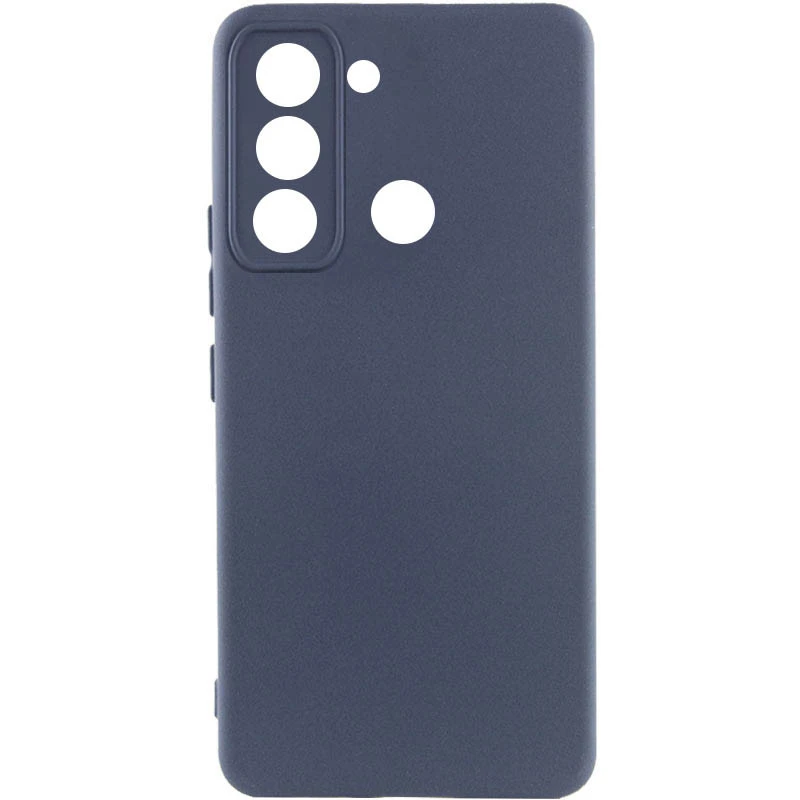 Чехол Silicone Cover Lakshmi Full Camera (AAA) для TECNO Pop 5 LTE, Темно-синий / Midnight blue, Силикон, купить оптом с доставкой