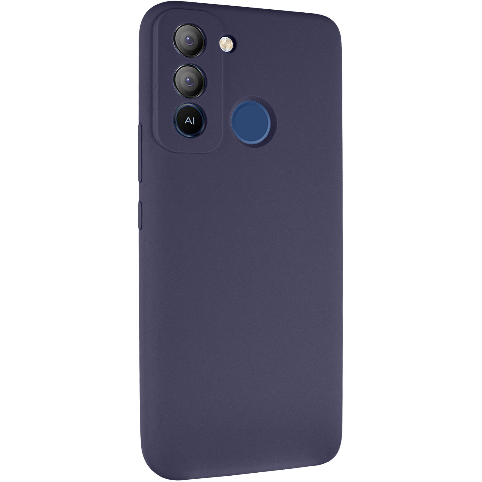 Чохол Silicone Cover Lakshmi Full Camera (AAA) для TECNO Pop 5 LTE, Темно-синій / Midnight blue, Силікон, купити оптом з доставкою