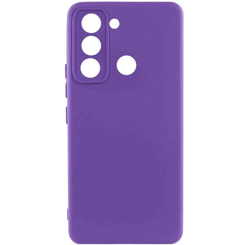 Чехол Silicone Cover Lakshmi Full Camera (AAA) для TECNO Pop 5 LTE, Фиолетовый / Amethyst, Силикон, купить оптом с доставкой