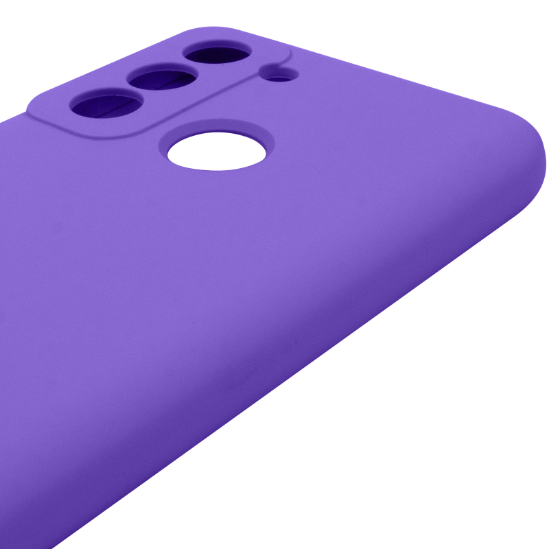 Чохол Silicone Cover Lakshmi Full Camera (AAA) для TECNO Pop 5 LTE, Фіолетовий / Amethyst 3, Силікон, купити оптом з доставкою