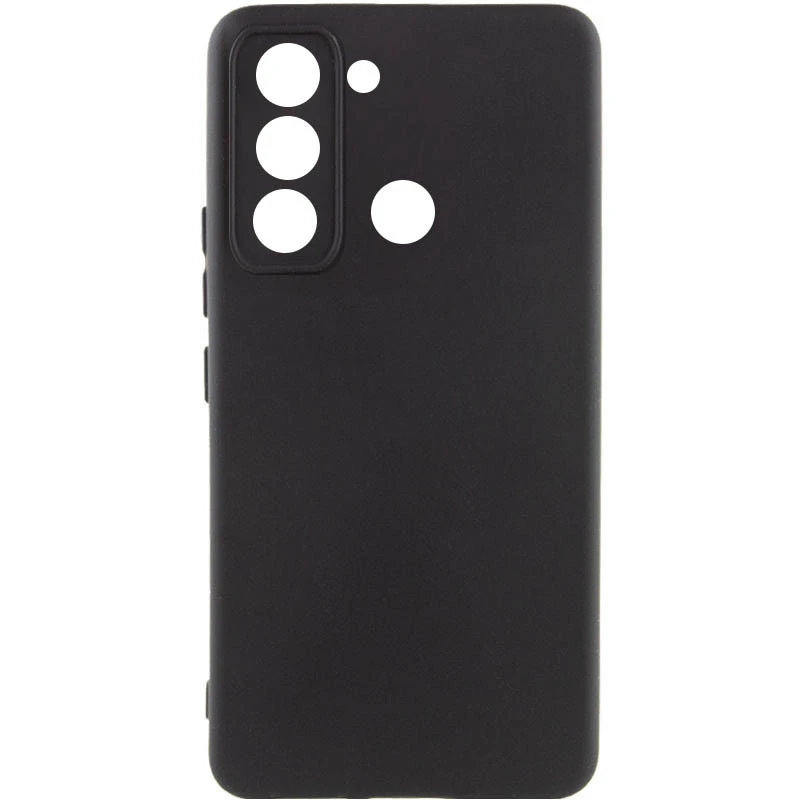 Чехол Silicone Cover Lakshmi Full Camera (AAA) для TECNO Pop 5 LTE, Черный / Black, Силикон, купить оптом с доставкой