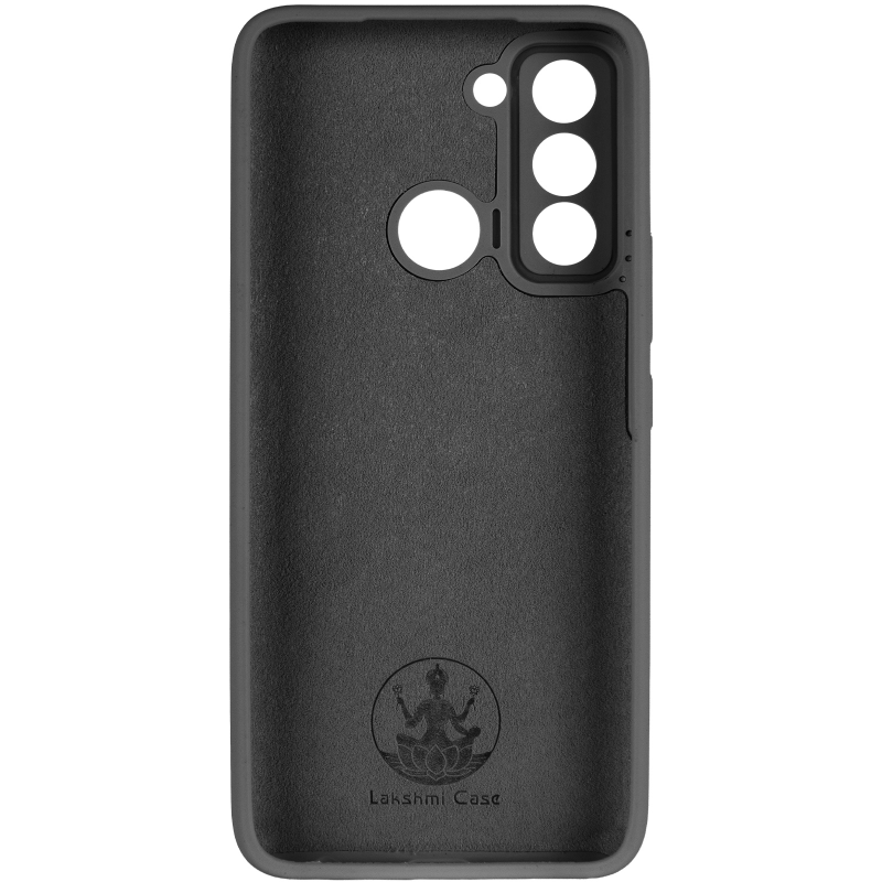 Чохол Silicone Cover Lakshmi Full Camera (AAA) для TECNO Pop 5 LTE, Чорний / Black 3, Силікон, купити оптом з доставкою