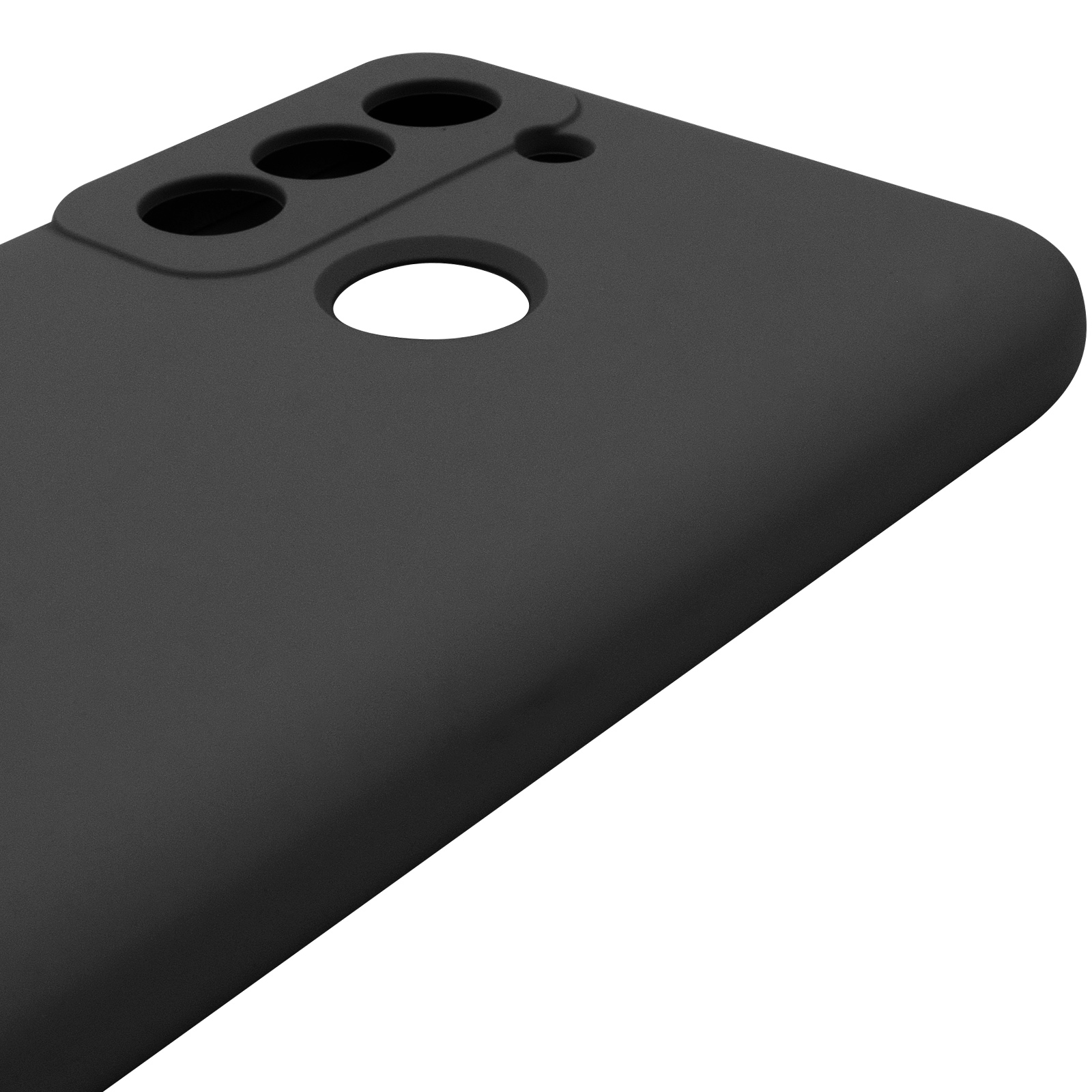 Чохол Silicone Cover Lakshmi Full Camera (AAA) для TECNO Pop 5 LTE, Чорний / Black 4, Силікон, купити оптом з доставкою
