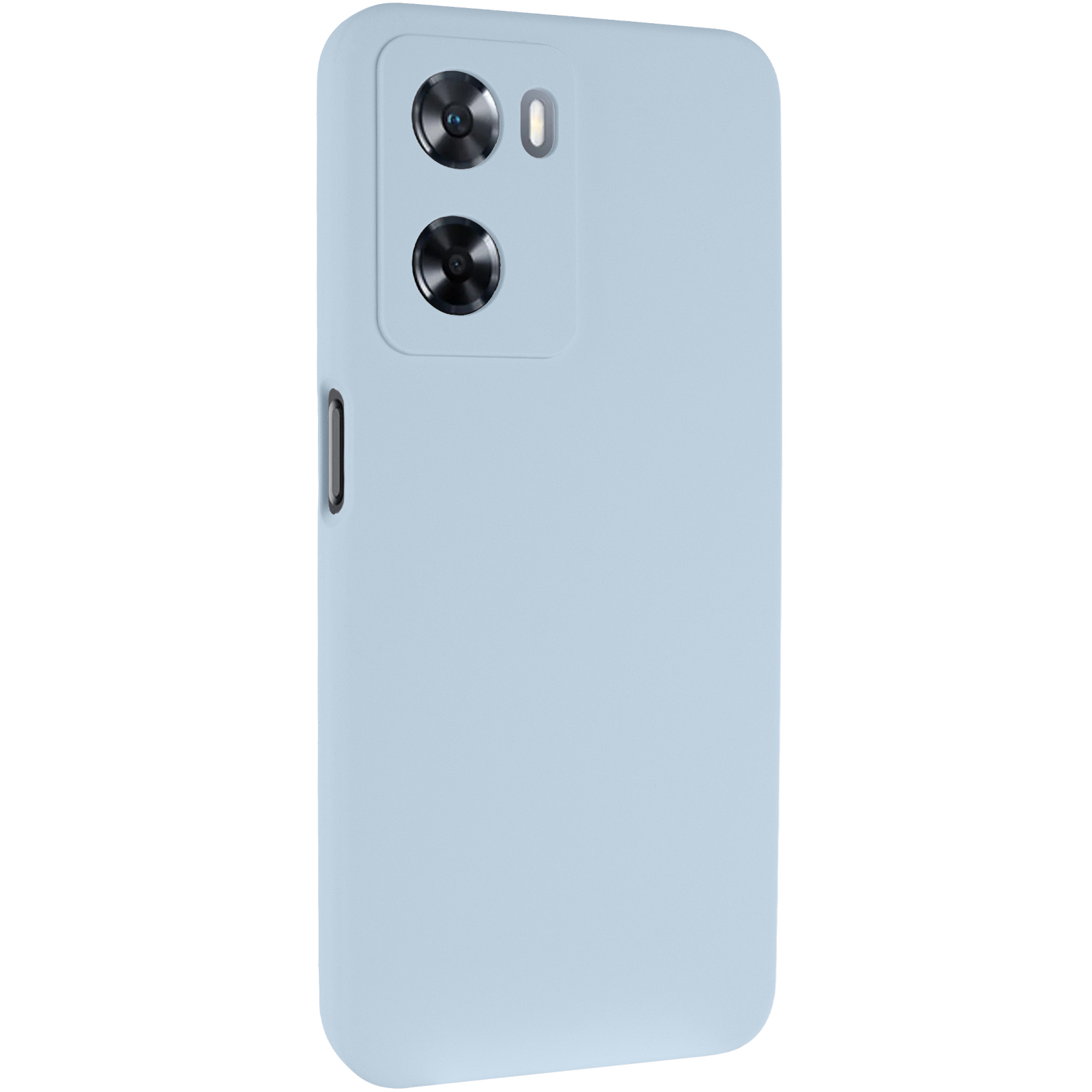 Чохол Silicone Cover Lakshmi Full Camera (AAA) для Oppo A57s / A77s, Блакитний / Sweet Blue, Силікон, купити оптом з доставкою