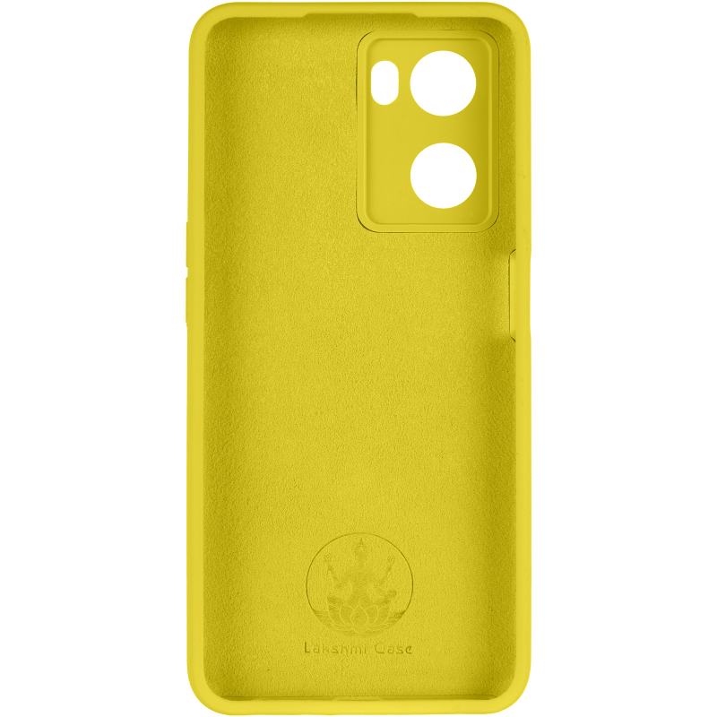 Чохол Silicone Cover Lakshmi Full Camera (AAA) для Oppo A57s / A77s, Жовтий / Yellow 2, Силікон, купити оптом з доставкою