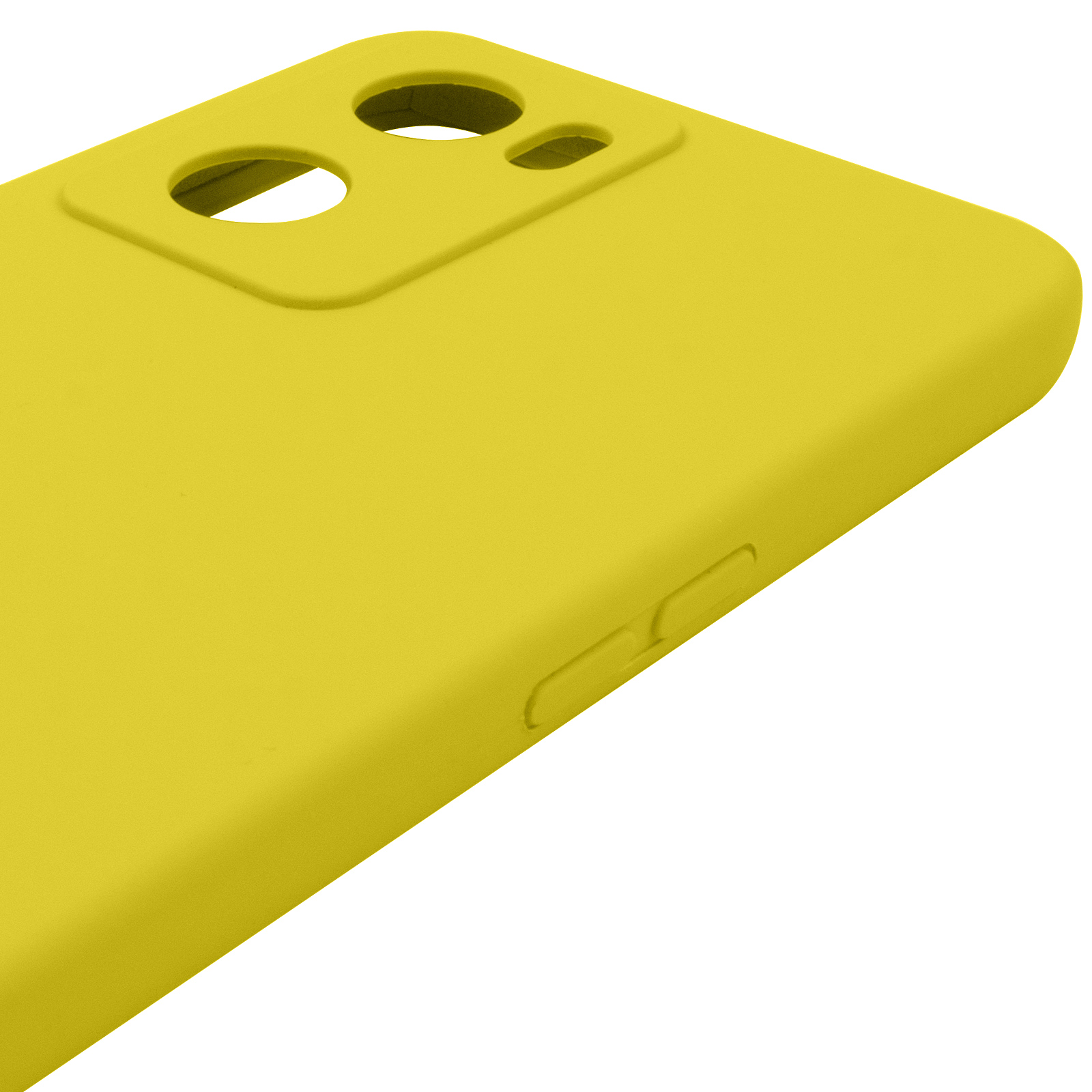 Чохол Silicone Cover Lakshmi Full Camera (AAA) для Oppo A57s / A77s, Жовтий / Yellow 3, Силікон, купити оптом з доставкою