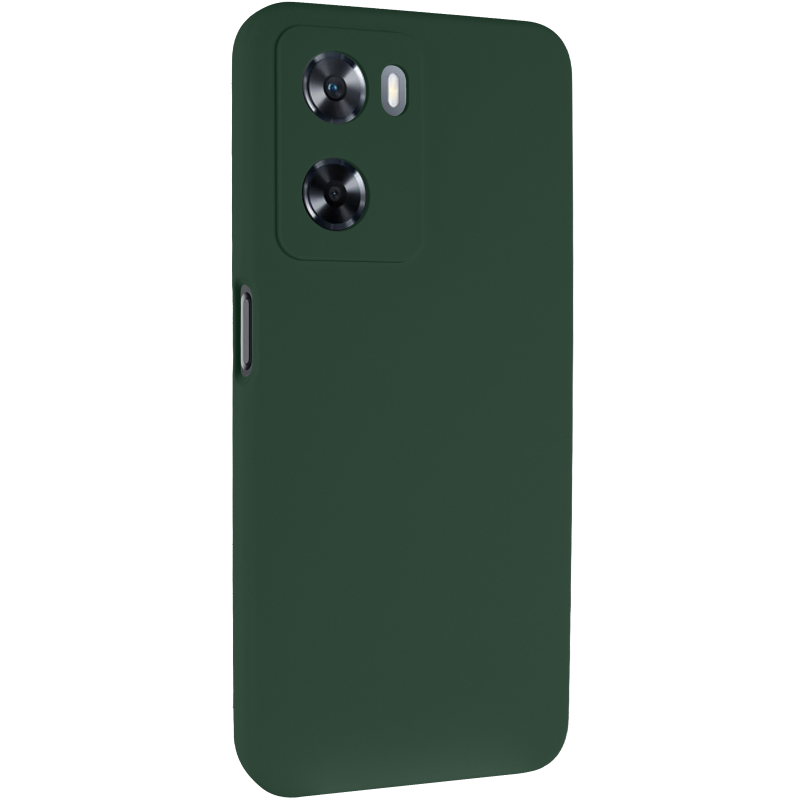 Чохол Silicone Cover Lakshmi Full Camera (AAA) для Oppo A57s / A77s, Зелений / Cyprus Green, Силікон, купити оптом з доставкою