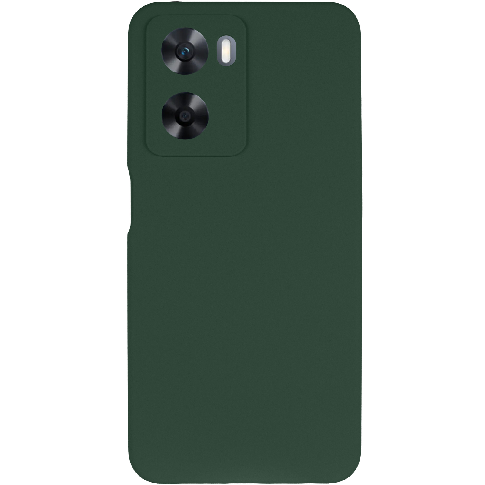 Чохол Silicone Cover Lakshmi Full Camera (AAA) для Oppo A57s / A77s, Зелений / Cyprus Green 1, Силікон, купити оптом з доставкою