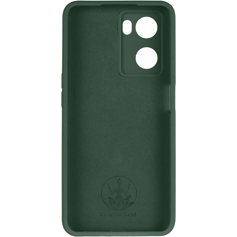 Чохол Silicone Cover Lakshmi Full Camera (AAA) для Oppo A57s / A77s, Зелений / Cyprus Green 2, Силікон, купити оптом з доставкою