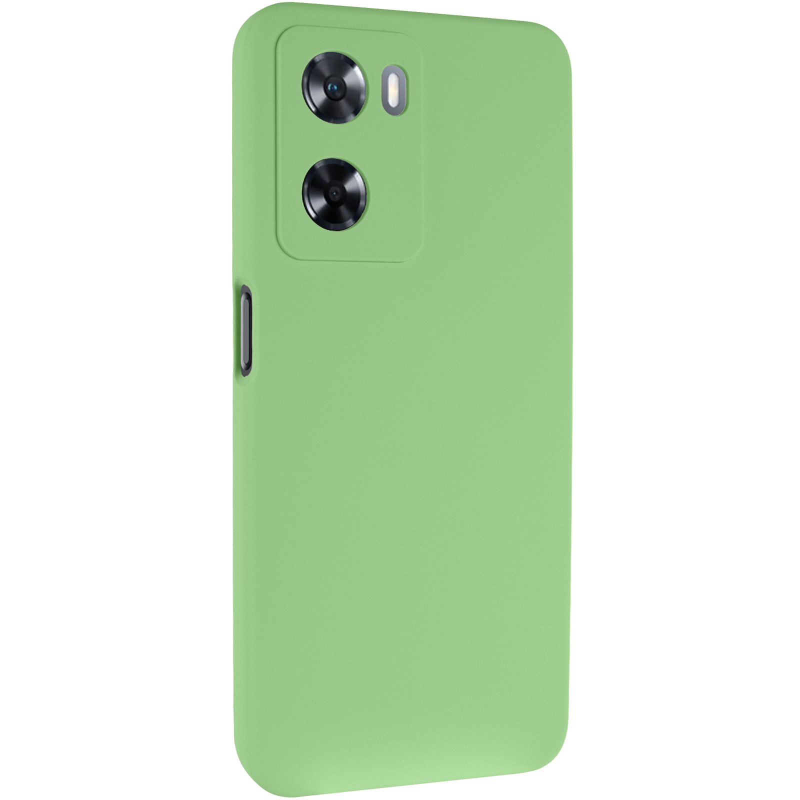 Чохол Silicone Cover Lakshmi Full Camera (AAA) для Oppo A57s / A77s, М'ятний / Mint, Силікон, купити оптом з доставкою