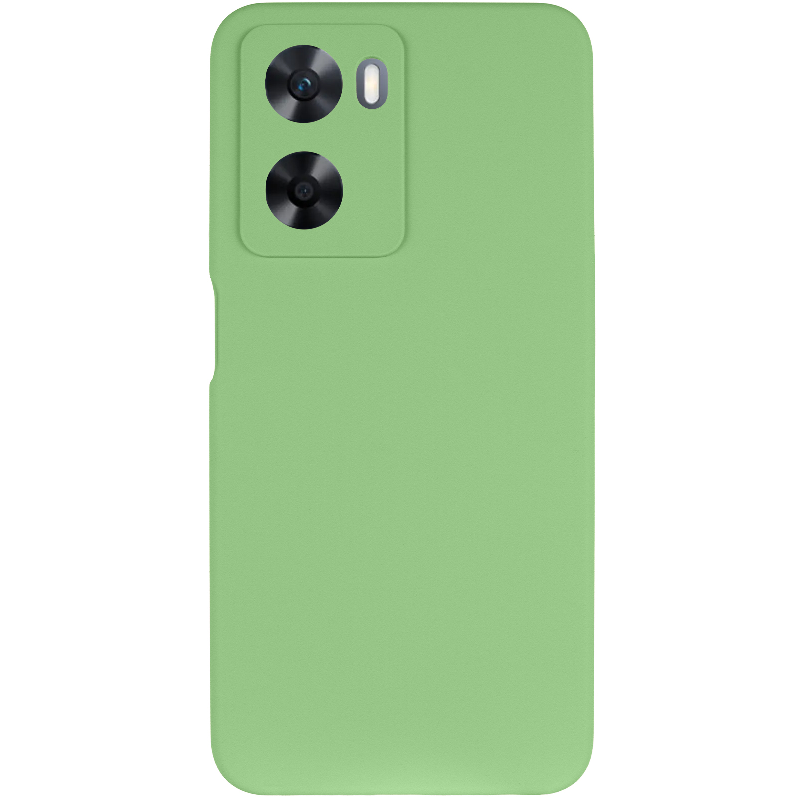 Чохол Silicone Cover Lakshmi Full Camera (AAA) для Oppo A57s / A77s, М'ятний / Mint 1, Силікон, купити оптом з доставкою