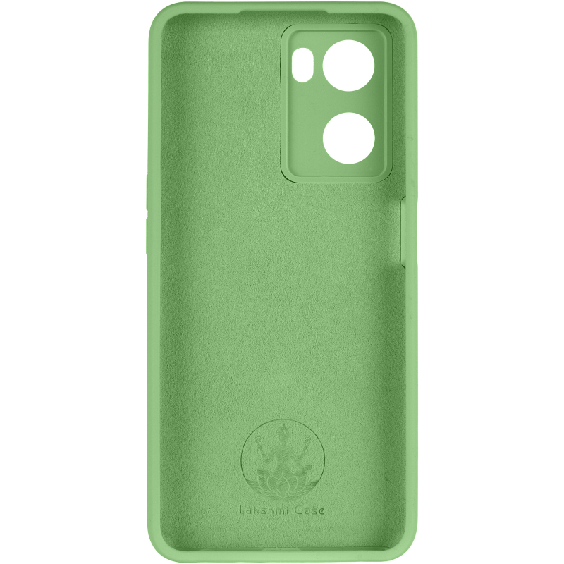 Чохол Silicone Cover Lakshmi Full Camera (AAA) для Oppo A57s / A77s, М'ятний / Mint 2, Силікон, купити оптом з доставкою