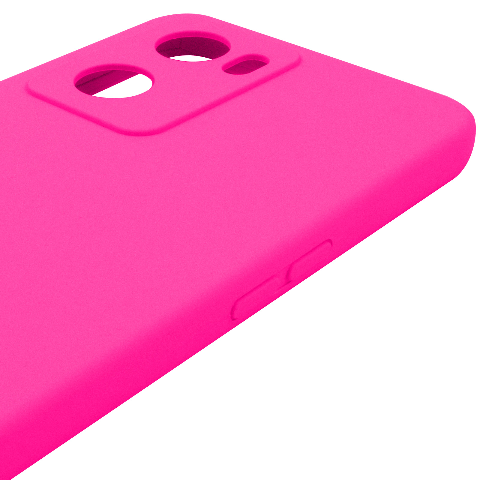 Чохол Silicone Cover Lakshmi Full Camera (AAA) для Oppo A57s / A77s, Рожевий / Barbie pink 3, Силікон, купити оптом з доставкою