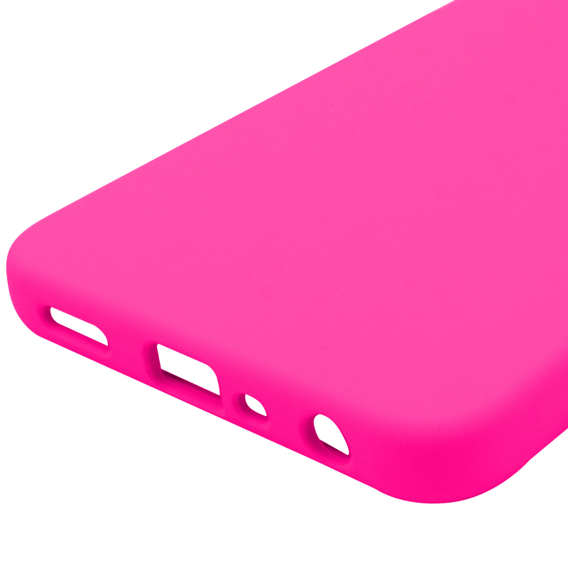 Чохол Silicone Cover Lakshmi Full Camera (AAA) для Oppo A57s / A77s, Рожевий / Barbie pink 4, Силікон, купити оптом з доставкою