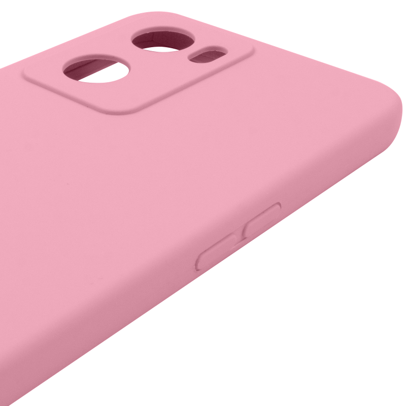 Чохол Silicone Cover Lakshmi Full Camera (AAA) для Oppo A57s / A77s, Рожевий / Light pink 3, Силікон, купити оптом з доставкою