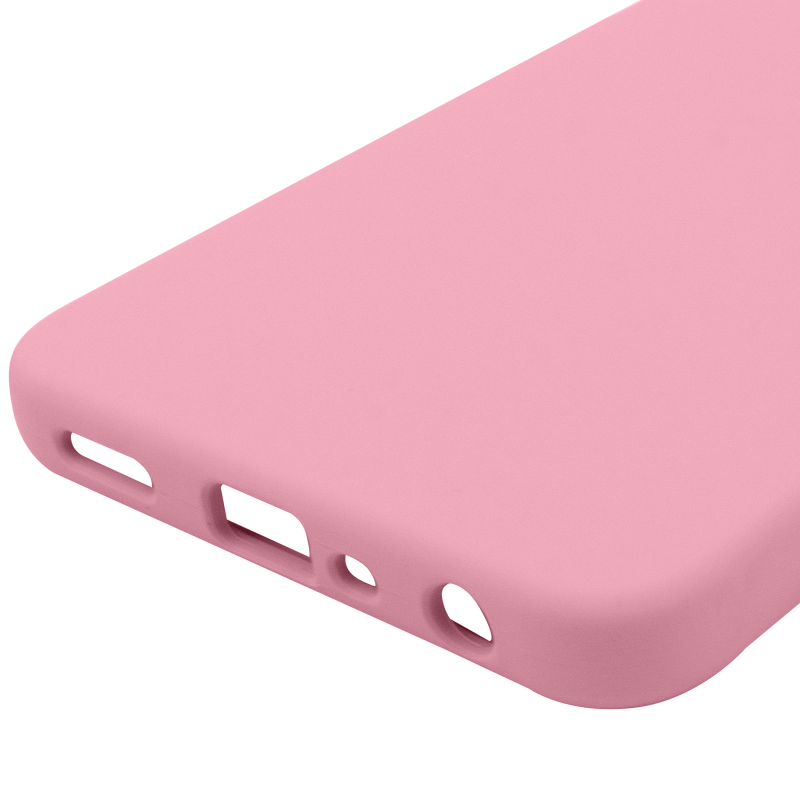 Чохол Silicone Cover Lakshmi Full Camera (AAA) для Oppo A57s / A77s, Рожевий / Light pink 4, Силікон, купити оптом з доставкою