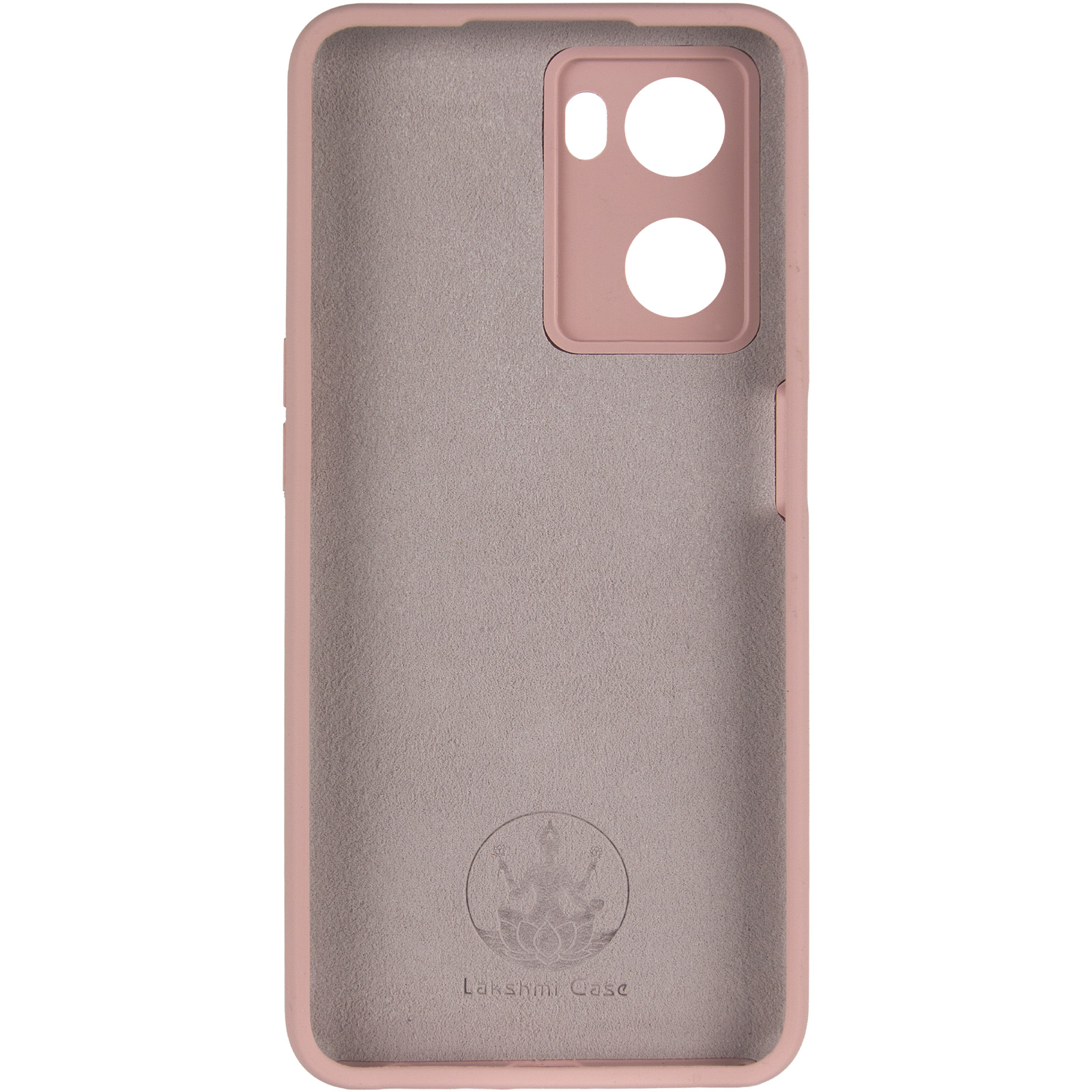 Чохол Silicone Cover Lakshmi Full Camera (AAA) для Oppo A57s / A77s, Рожевий / Pink Sand 2, Силікон, купити оптом з доставкою