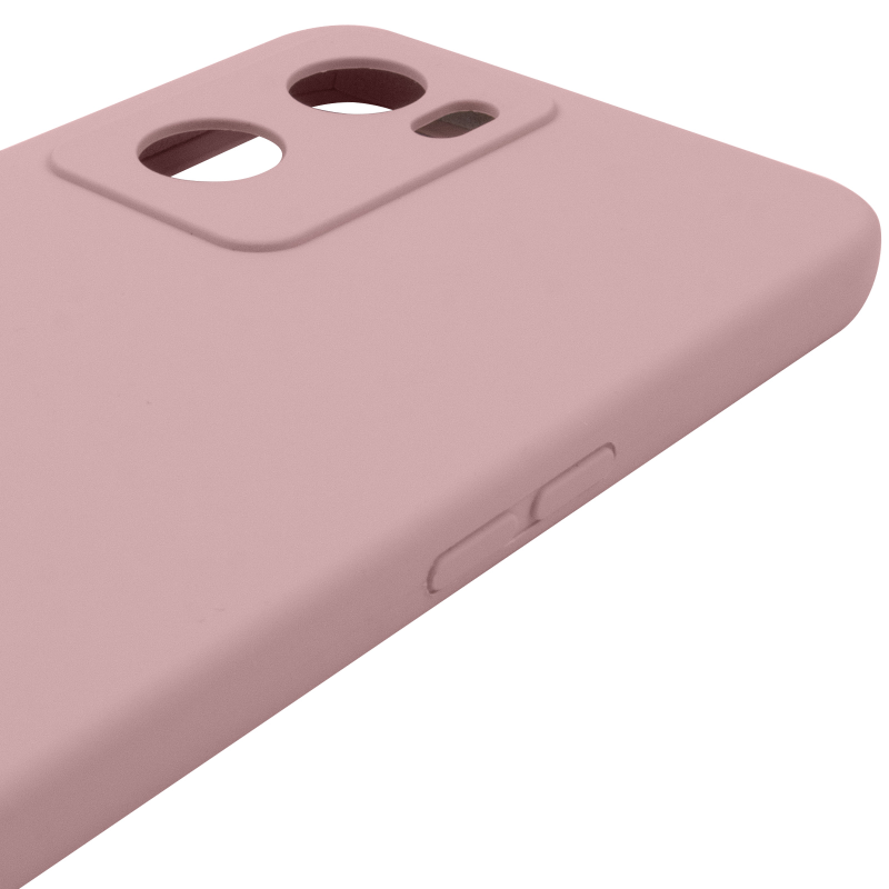 Чохол Silicone Cover Lakshmi Full Camera (AAA) для Oppo A57s / A77s, Рожевий / Pink Sand 3, Силікон, купити оптом з доставкою
