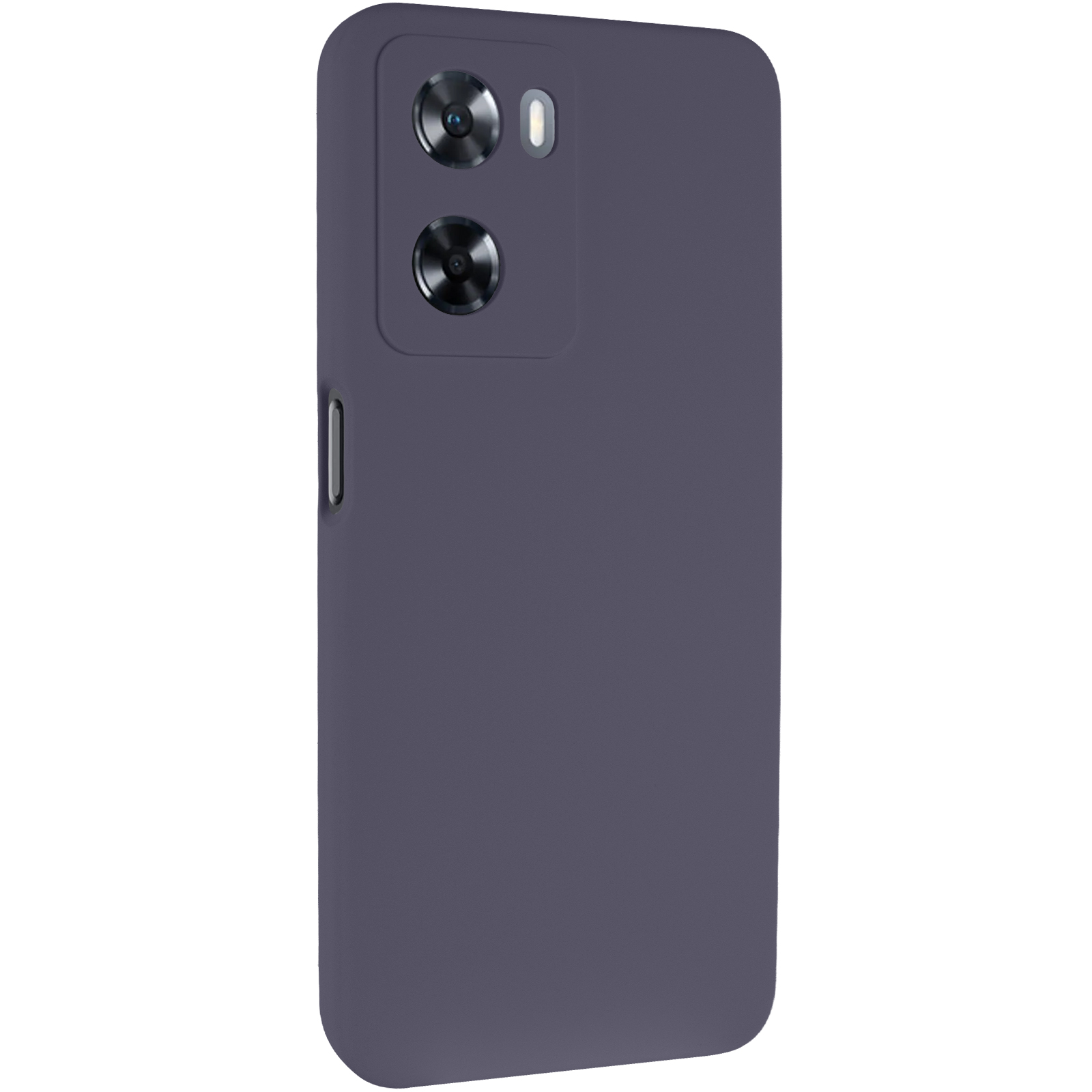 Чохол Silicone Cover Lakshmi Full Camera (AAA) для Oppo A57s / A77s, Сірий / Dark Gray, Силікон, купити оптом з доставкою