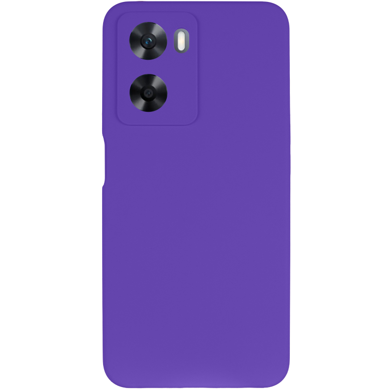 Чохол Silicone Cover Lakshmi Full Camera (AAA) для Oppo A57s / A77s, Фіолетовий / Amethyst 1, Силікон, купити оптом з доставкою