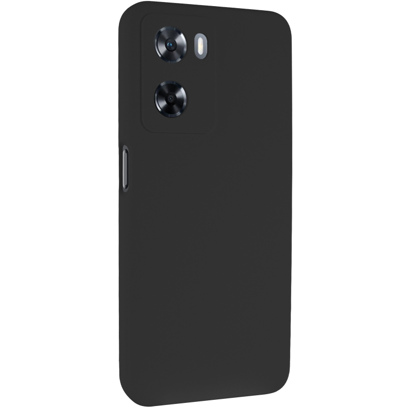 Чохол Silicone Cover Lakshmi Full Camera (AAA) для Oppo A57s / A77s, Чорний / Black, Силікон, купити оптом з доставкою