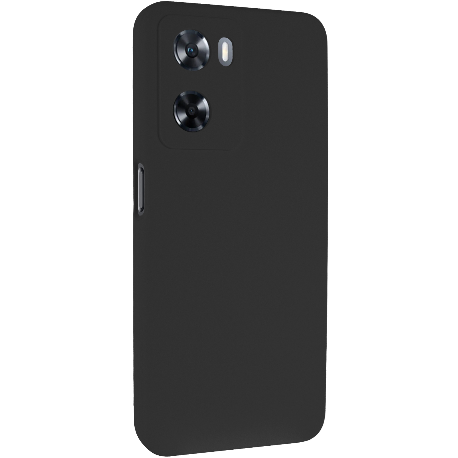 Чохол Silicone Cover Lakshmi Full Camera (AAA) для Oppo A57s / A77s, Чорний / Black, Силікон, купити оптом з доставкою