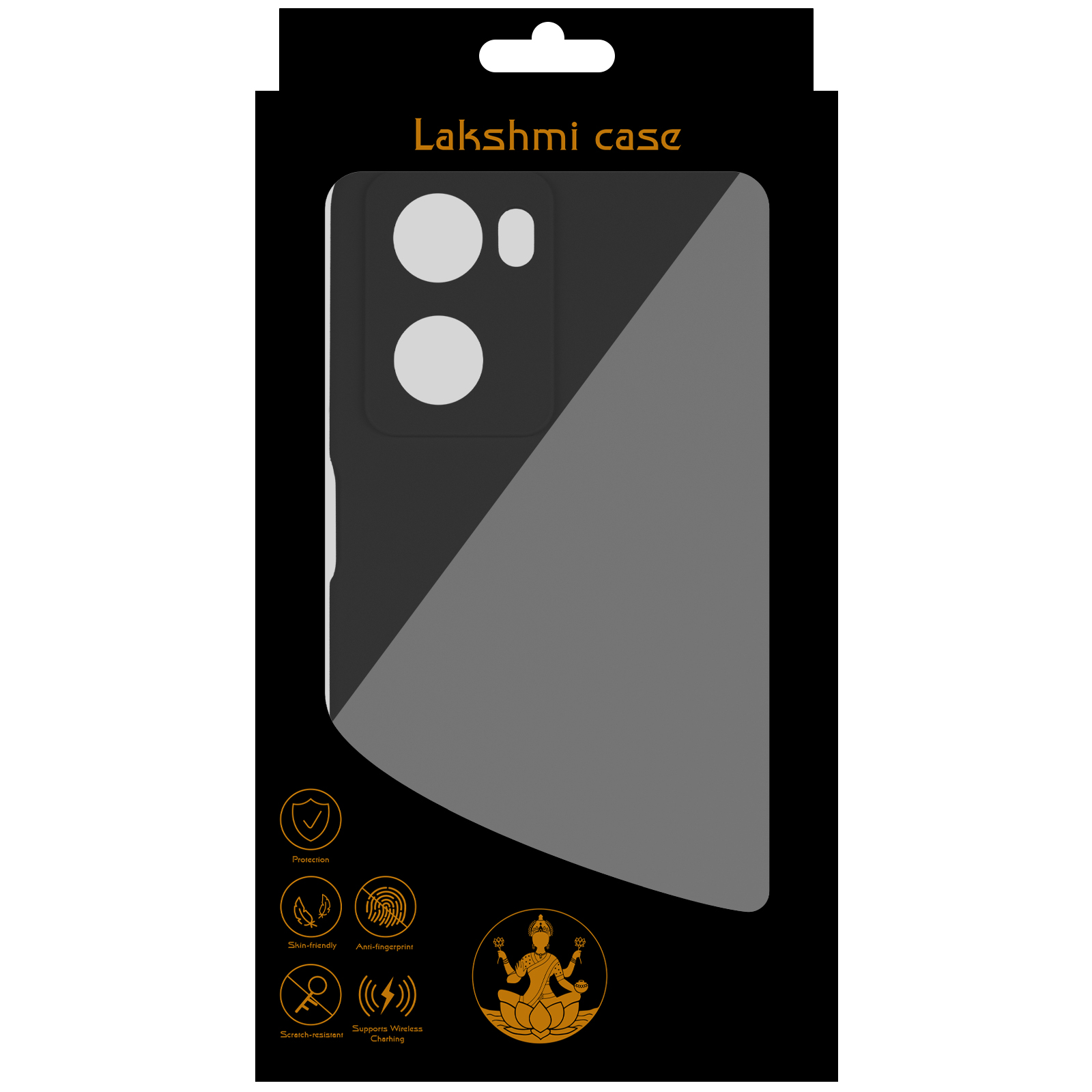 Чохол Silicone Cover Lakshmi Full Camera (AAA) для Oppo A57s / A77s, Чорний / Black 2, Силікон, купити оптом з доставкою