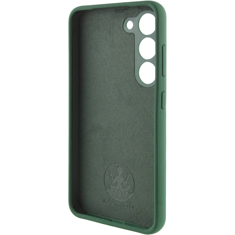 Чохол Silicone Cover Lakshmi Full Camera (AAA) для Samsung Galaxy S23, Зелений / Cyprus Green 3, Силікон, купити оптом з доставкою