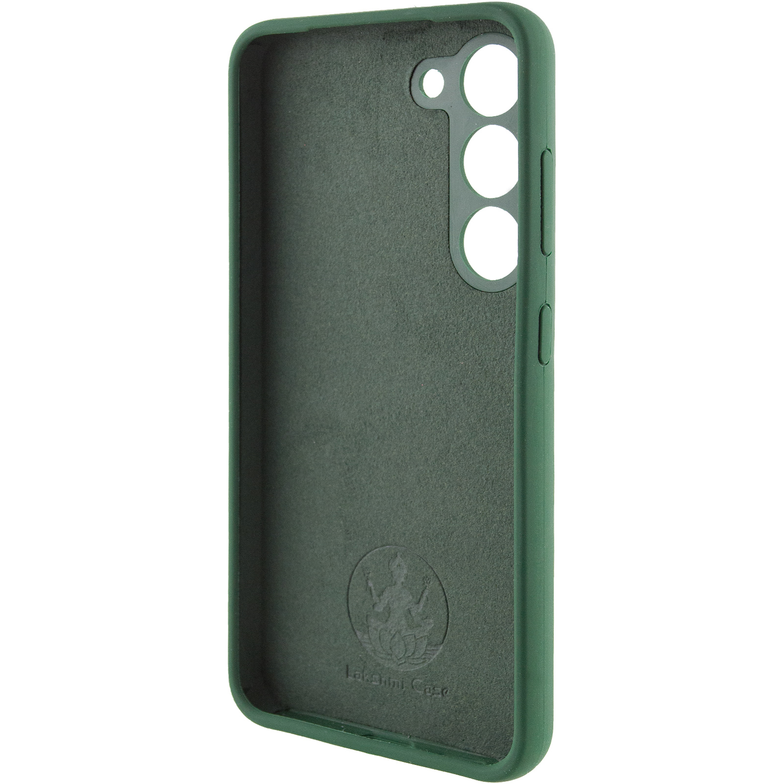 Чохол Silicone Cover Lakshmi Full Camera (AAA) для Samsung Galaxy S23, Зелений / Cyprus Green 3, Силікон, купити оптом з доставкою