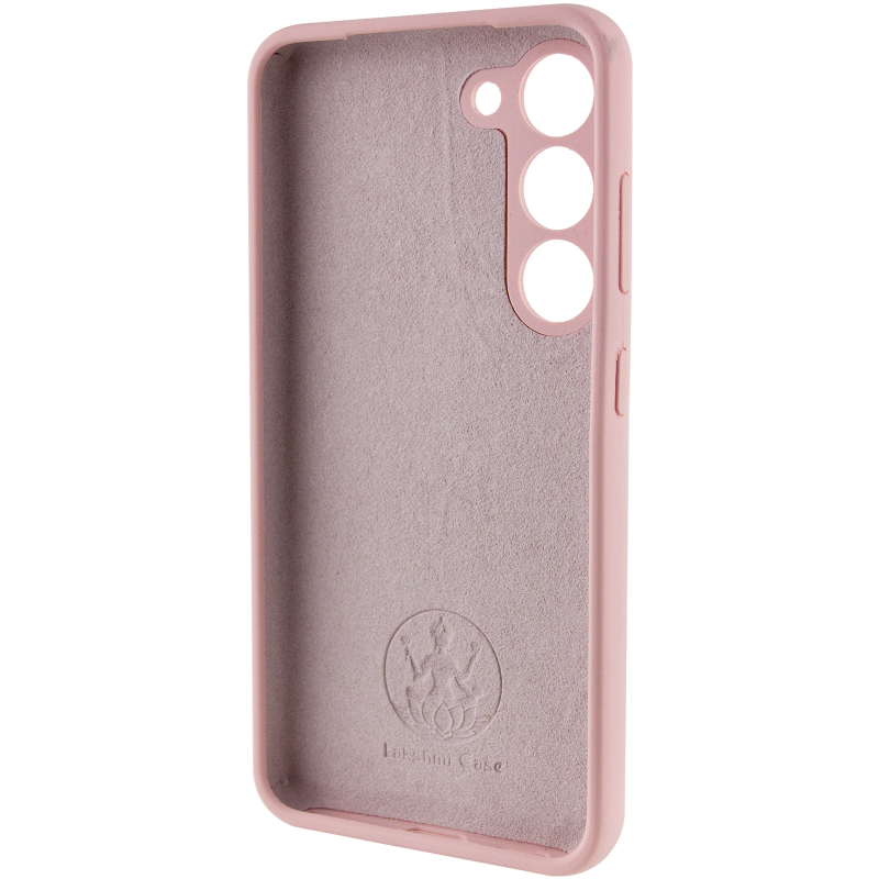 Чохол Silicone Cover Lakshmi Full Camera (AAA) для Samsung Galaxy S23, Рожевий / Pink Sand 3, Силікон, купити оптом з доставкою