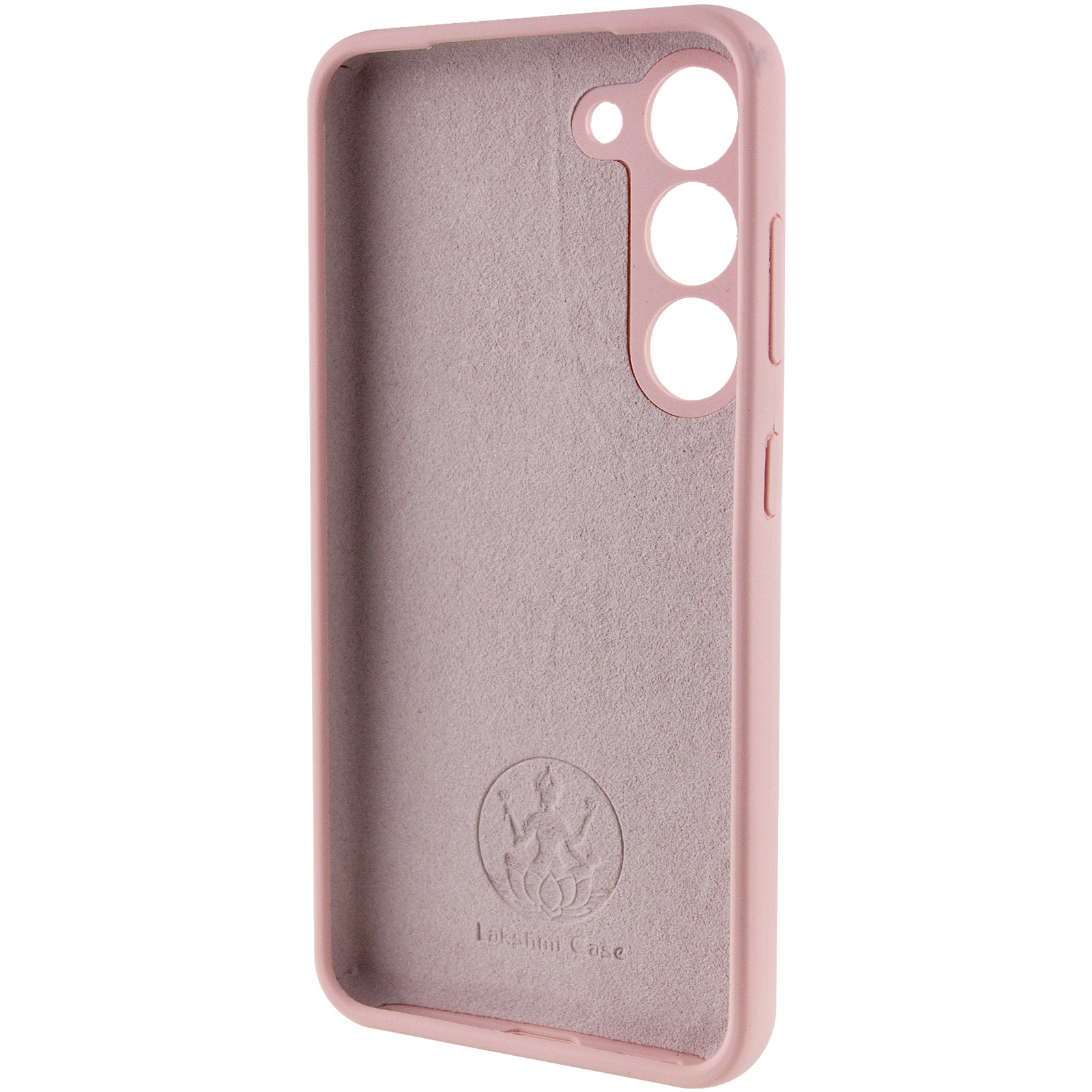 Чохол Silicone Cover Lakshmi Full Camera (AAA) для Samsung Galaxy S23, Рожевий / Pink Sand 3, Силікон, купити оптом з доставкою