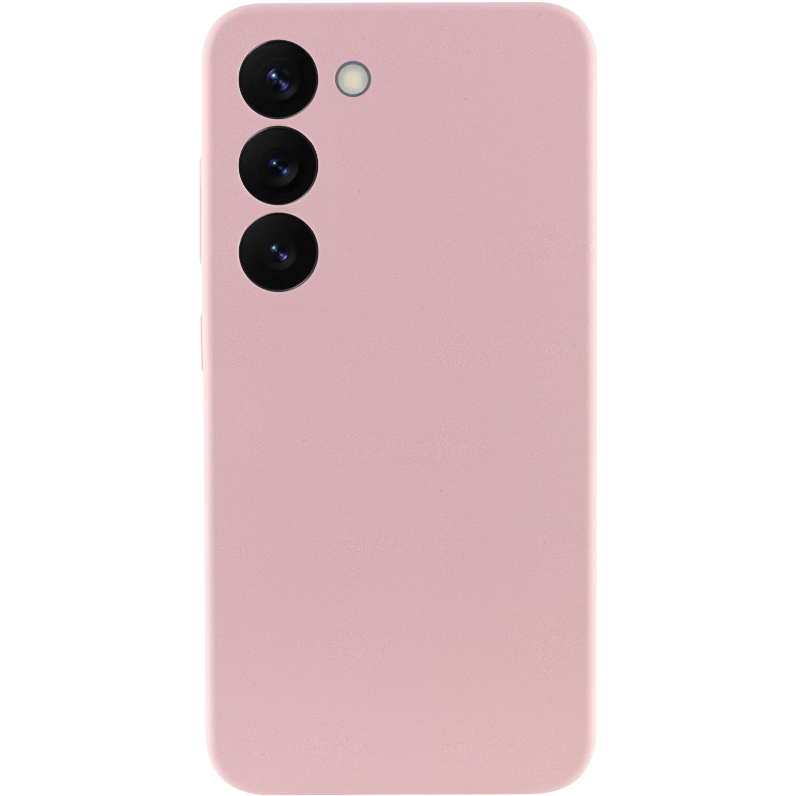 Чохол Silicone Cover Lakshmi Full Camera (AAA) для Samsung Galaxy S23, Рожевий / Pink Sand 5, Силікон, купити оптом з доставкою