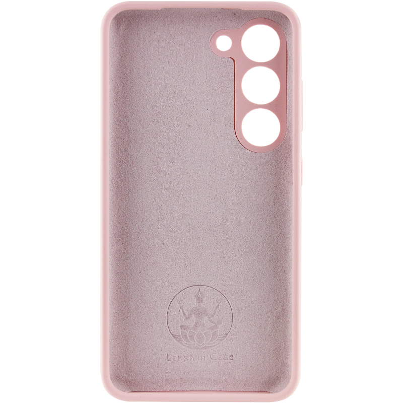 Чохол Silicone Cover Lakshmi Full Camera (AAA) для Samsung Galaxy S23, Рожевий / Pink Sand 6, Силікон, купити оптом з доставкою