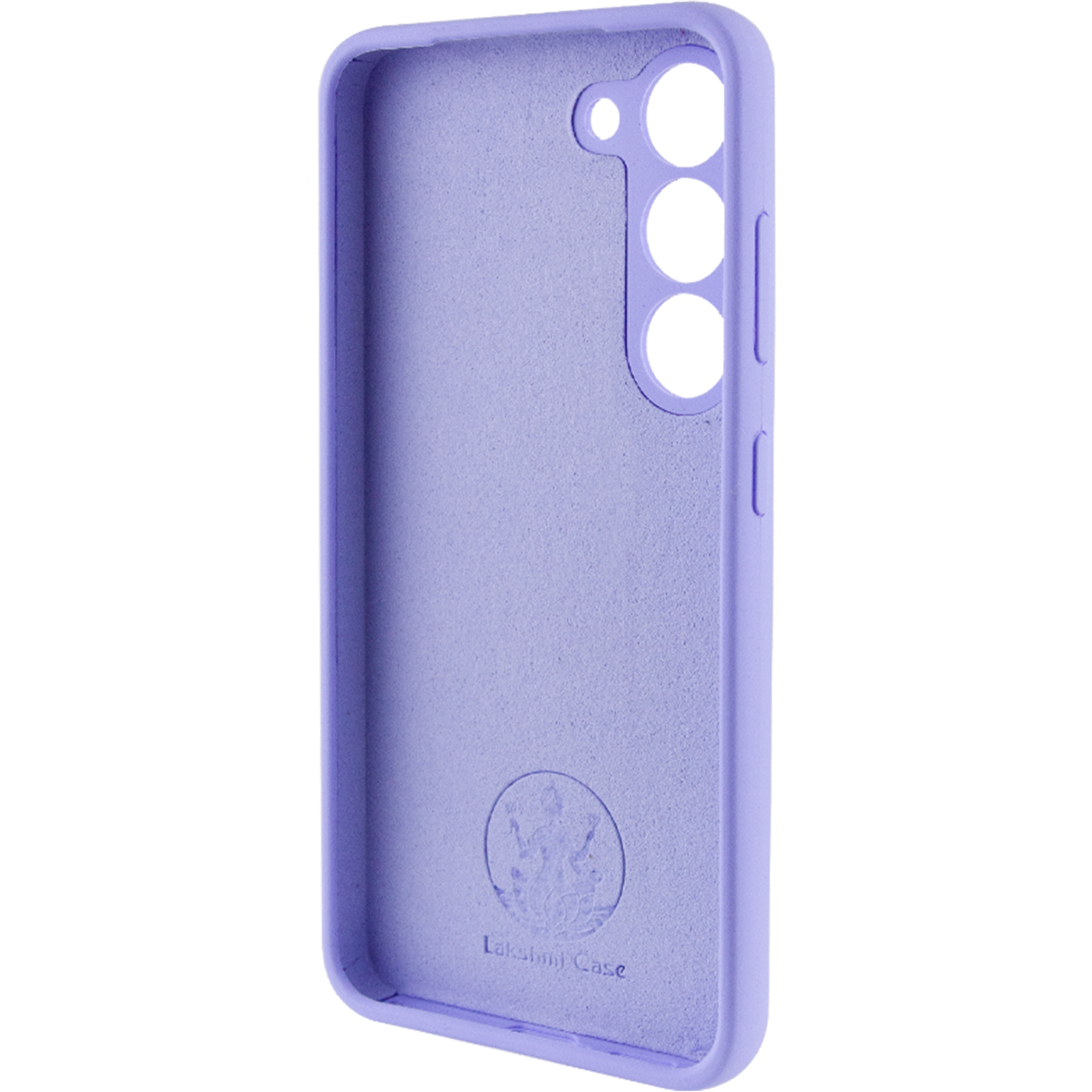 Чохол Silicone Cover Lakshmi Full Camera (AAA) для Samsung Galaxy S23, Бузковий / Dasheen 3, Силікон, купити оптом з доставкою