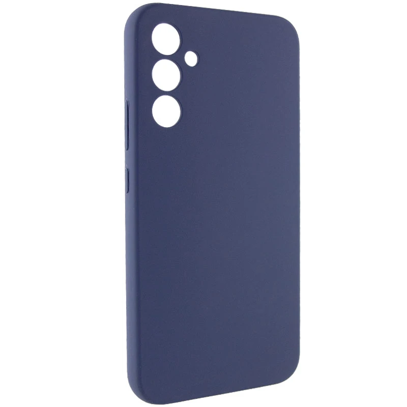 Чехол Silicone Cover Lakshmi Full Camera (AAA) для Samsung Galaxy S23, Темно-синий / Midnight blue 1, Силикон, купить оптом с доставкой