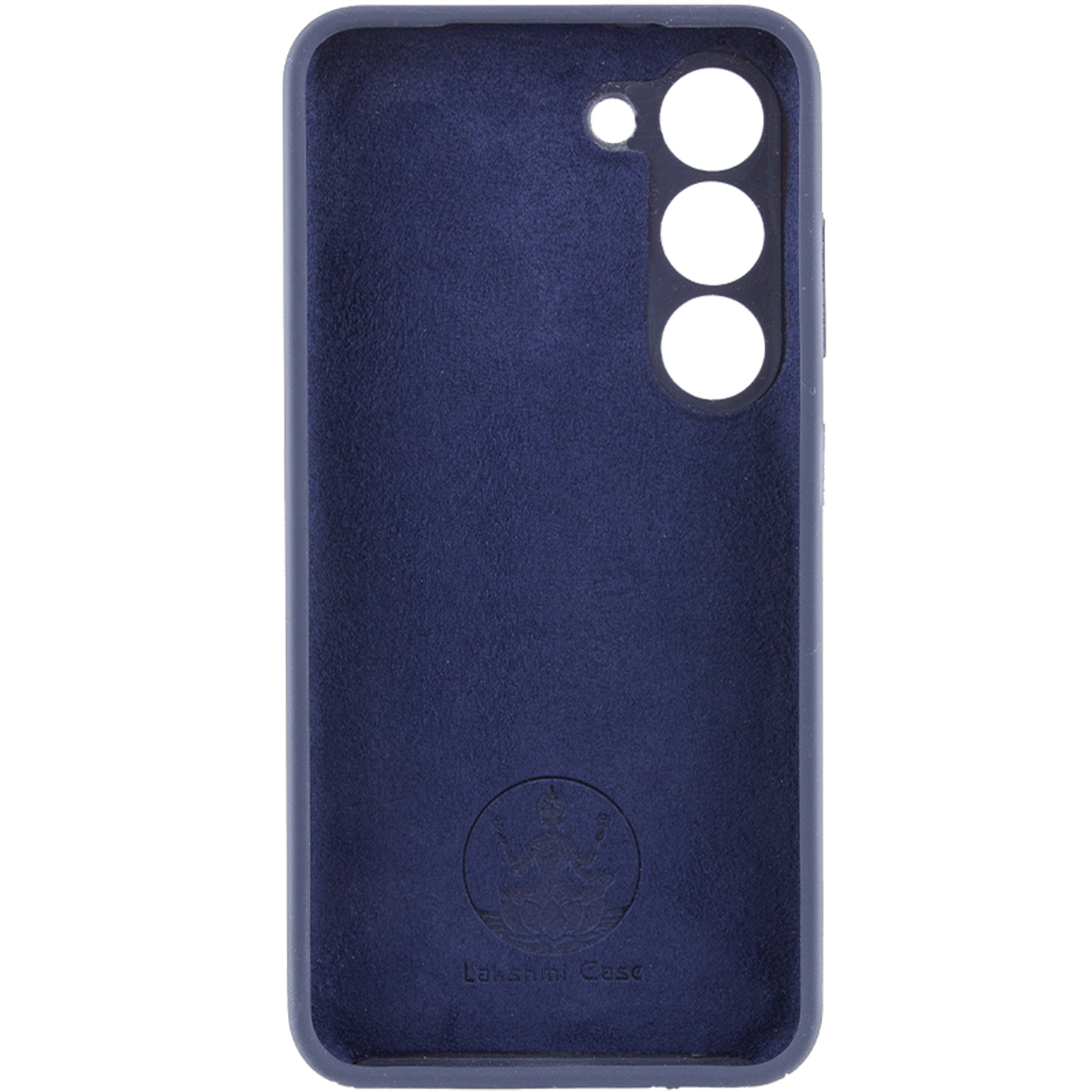 Чехол Silicone Cover Lakshmi Full Camera (AAA) для Samsung Galaxy S23, Темно-синий / Midnight blue 2, Силикон, купить оптом с доставкой